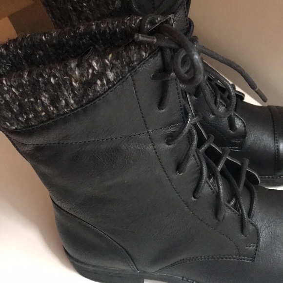 Lexi & Abbie Black Boots Size 8 - Picture 2 of 10